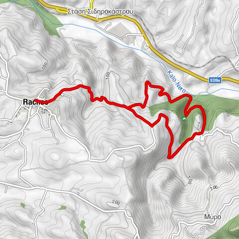 Ράχες - Φαράγγι και σπήλαιο Περιστεριάς