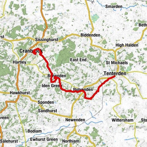 Cranbrook - St George - St Mary the Virgin - Tenterden