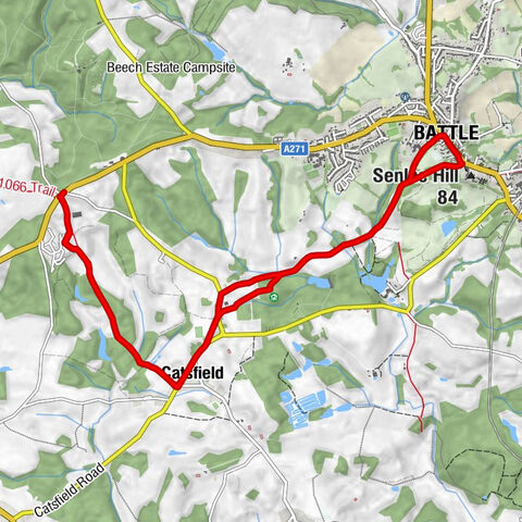 Steven's Crouch - Catsfield - Senlac Hill - Battle