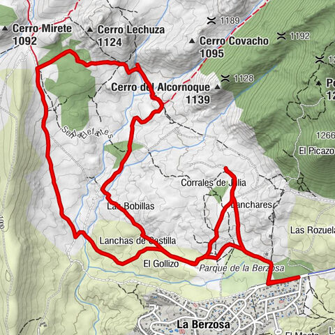 Moralzarzal - Las Bobillas - Cascada del Covacho - Lanchas de Castilla