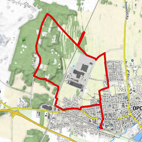 Opoczno - Kościół pw. Podwyższenia Krzyża Świętego - Wymysłów