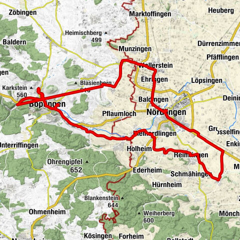 Maibaumroute