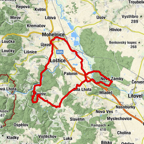 Bouzov - Hotel Bouzov - sv. Petr a Pavel - Kostel svatého Gottharda