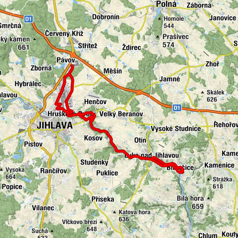 Hruškové Dvory - kaple - Kaple sv. Víta - Jihlava