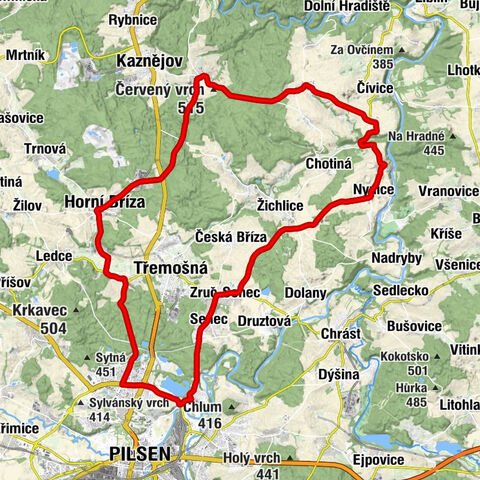 Plzeň - V Háji - U Drudíků - svatý Michael archanděl