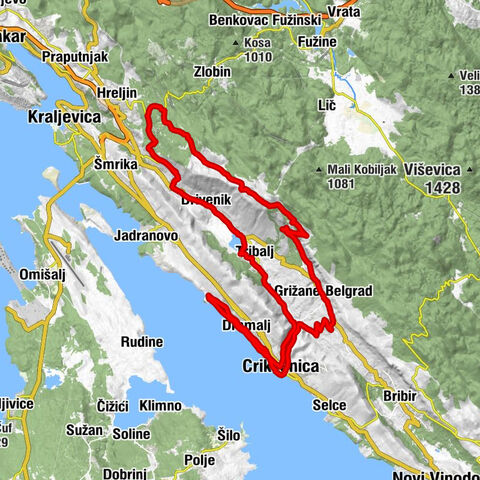 Primorsko-goranska županija - Kačjak - hram svetog oca Nikolaja - Crikvenica