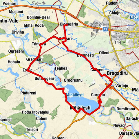 Ciorogârla - Dârvari - Biserica Parohiei Slobozia - Mihăilești