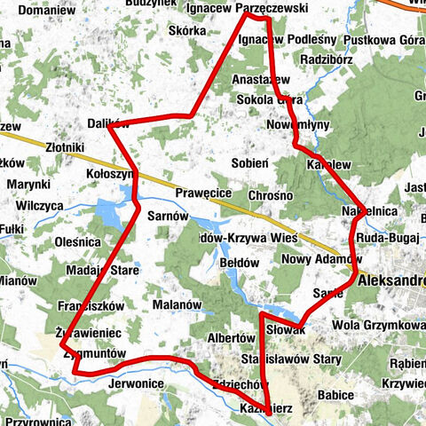 Kościół św. Jana Chrzciciela - Kazimierz - Kaplica pw. św. Rocha - Kaplica św. Krzysztofa