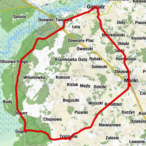 Mońki - Kaplica pw. Ducha Świętego - Kościół pw. Świętej Agnieszki - Kaplica domowa