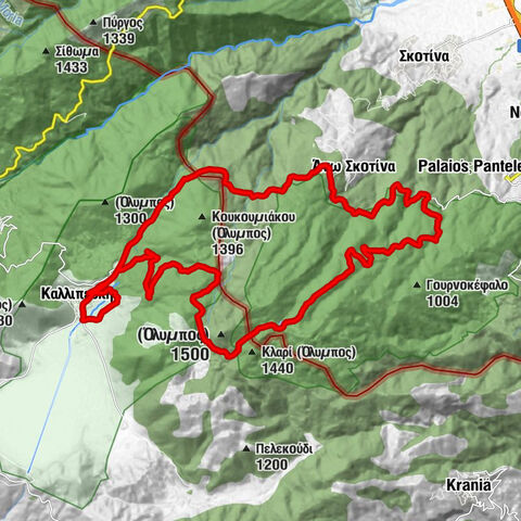 Δήμος Δίου - Ολύμπου - Καλλιπεύκη - Μεταμόρφωση - Δημοτική Ενότητα Γόννων