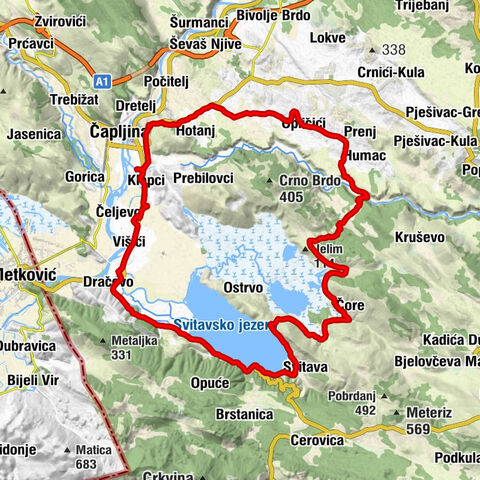 Grad Čapljina - Sjekose - Crkva svetog Roka - Dračevo