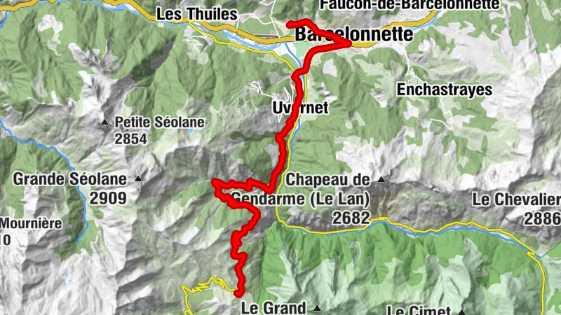 Lotissement Le Verger de Saint-Pons - Église Saint-Pons - Barcelonnette - Refuge du Col d'Allos