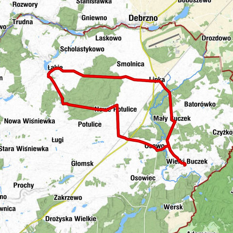 Wielki Buczek - Nowy Buczek - Osowo - Nowe Potulice