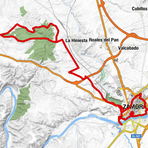 Zamora - Iglesia de San Cipriano - Iglesia de San Juan Bautista - Iglesia de Cristo Rey