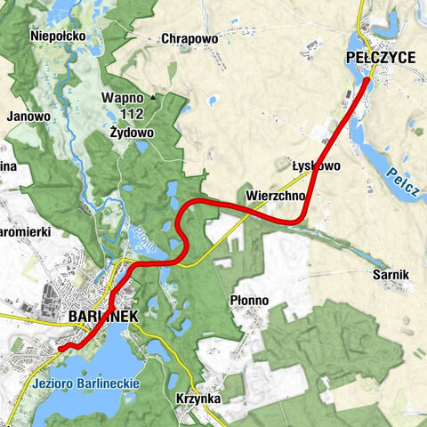 Barlinek - Wierzchno - Pełczyce