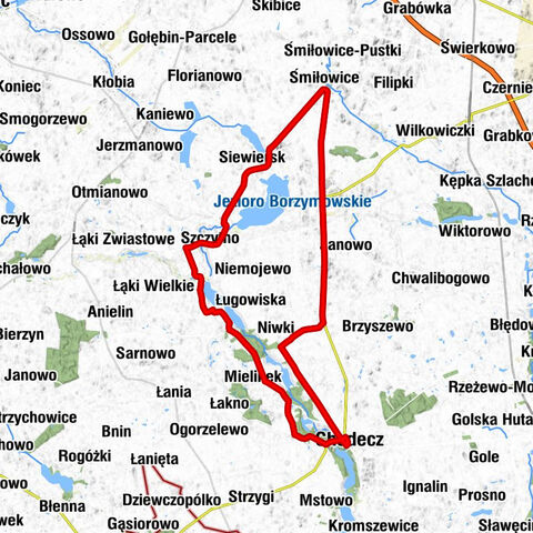 Chodecz - Gospoda Młyn - Kościół parafialny pw. św. Idziego