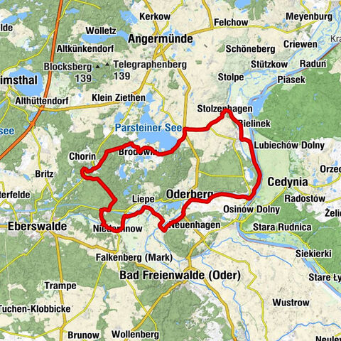 Stolzenhagen - Dorfkirche Stolzenhagen - Dorfkirche Bralitz - Kleiner Rummelsberg