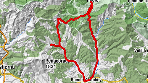 Prioro - El duende de Carricuende - Ermita de Nuestra Señora de las Angustias - Iglesia de San Salvador