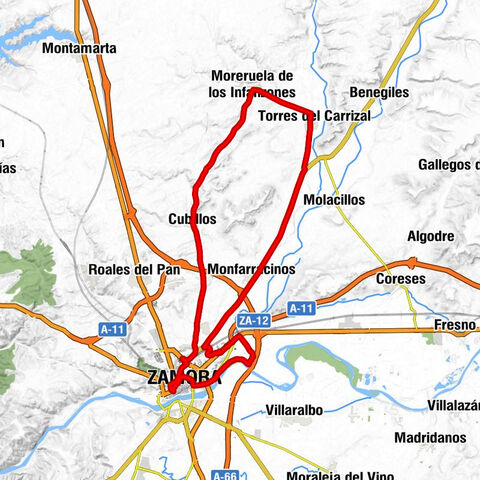 San Lázaro - Zamora - Cubillos - Los Almendros