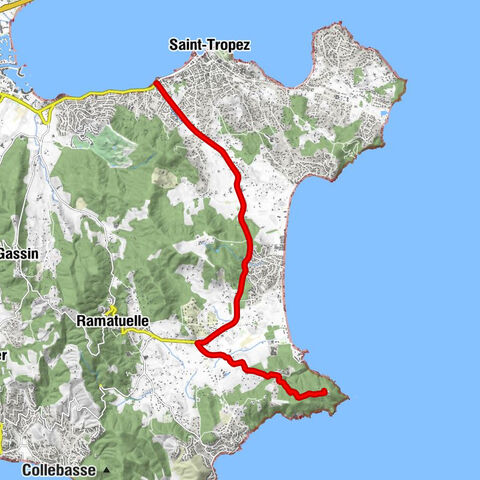 Saint-Tropez - Le Bikini - Le Plan