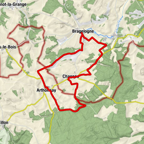 Bragelogne - Église Saint-Valentin - Arthonnay - Église de la Nativité-de-la-Vierge