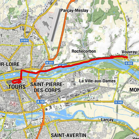 Les Bouères - Vouvray - Tours - Église Saint-Julien