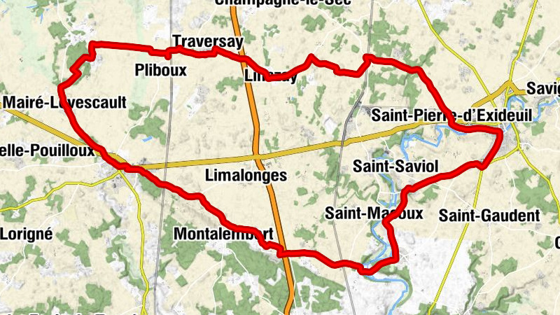 Mairé-Levescault - Église Saint-Pierre - Église Saint-Hilaire - Église Saint-Junien