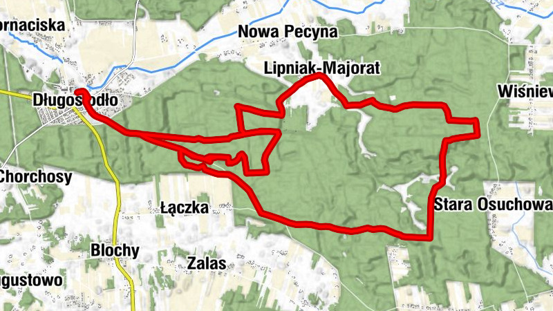 Kościół pw. Wniebowzięcia Najświętszej Maryi Panny - Długosiodło - Lipniak-Majorat