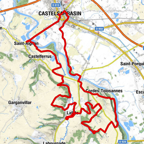 Castelsarrasin - Église Saint-Sauveur - Saint-Aignan