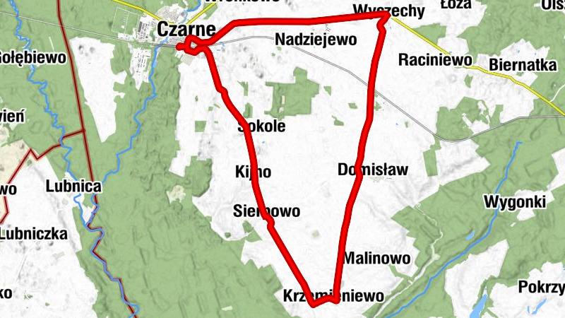 Czarne - Kaplica pogrzebowa - Kościół Chrystusa Króla Wszechświata