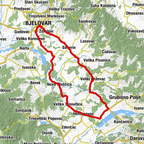 Bjelovar - Evangelička crkva - Crkva sv. Josipa Radnika - Crkva Vavedenja Presvete Bogorodice