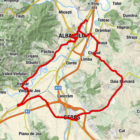 Bărăbanț - Biserica Greco-Catolică - Biserica Evanghelică C.A. - Ruinele Bisericii Evanghelice