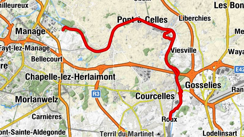 Roux - Courcelles - Pont-à-Celles