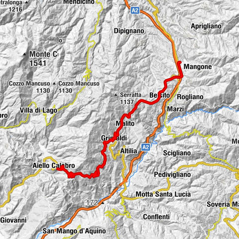 Mangone - Belsito - Contrada Cumbera - Malito