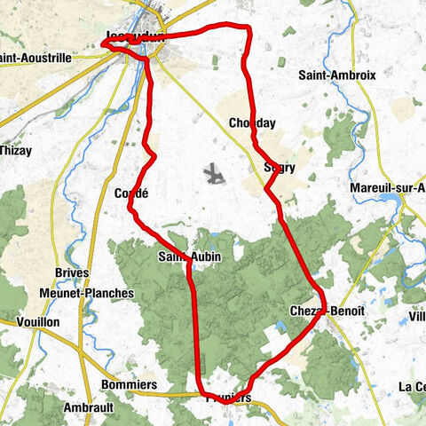 Issoudun - Église Saint-Martin - Église Saint-Aubin