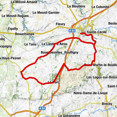 Villedieu-les-Poêles - La Croix au Grand - Église Saint-Pierre-Saint-Paul