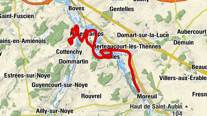 Moreuil - Thennes - Berteaucourt-lès-Thennes - Église Saint-Pierre-ès-Liens