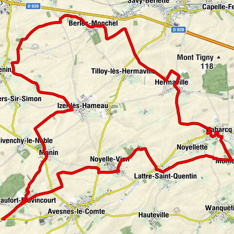 Beaufort-Blavincourt - Manin - Église Saint-Maclou - Église catholique Sainte-Trinité et Saint-Pierre