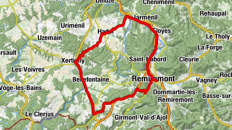 Le Rang Chenet - Église Saints-Gorgon et Nabord - Église Saint-Gengoult - Saint-Nabord