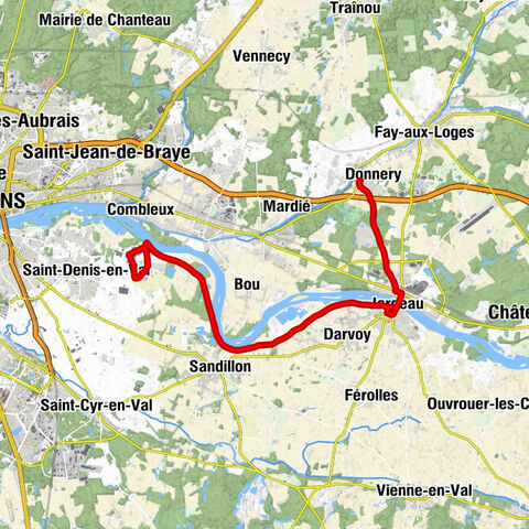 Montréal - Le Cas Rouge - Saint-Denis-de-l'Hôtel - Jargeau