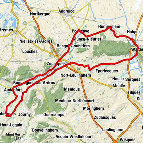 Église Saint-Folquin - Église Saint-Médard - Chapelle Notre-Dame des Neiges - Église Saint-Joseph