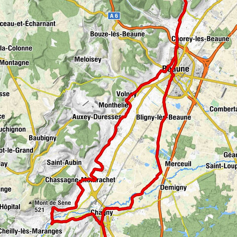 La Grappe de Pernand - Le Charlemagne - Église Saint-Marc - Église Saint-Baldoux