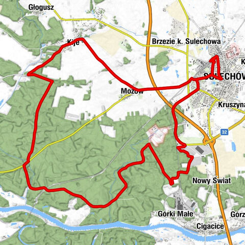 Sulechów - Boryń - Laskowo