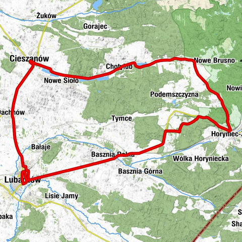 Horyniec-Zdrój - Cerkiew pw. Świętego Mikołaja - Kościół pw. Świętego Stanisława Biskupa w Lubaczowie - Kościół pw. Świętego Wojciecha w Cieszanowie