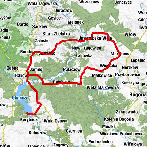 Kolanka - Chańcza - Kościół pw. Świętego Andrzeja Boboli w Niemirowie - Kościół pw. Świętego Stanisława Biskupa i Męczennika w Szumsku