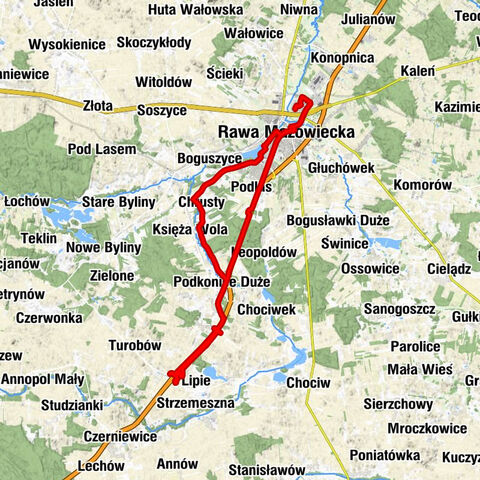 Osiedle Zamkowa Wola - Bar Ha Long - Kościół Ewangelicki św. Ducha - Gorące Jadło