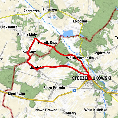 Stoczek Łukowski - Wilcza Wola - Kościół pw. Wniebowzięcia Najświętszej Maryi Panny - Piaski