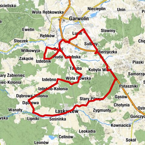 Koszary - Garwolin - Łaskarzew - Kaplica szpitalna