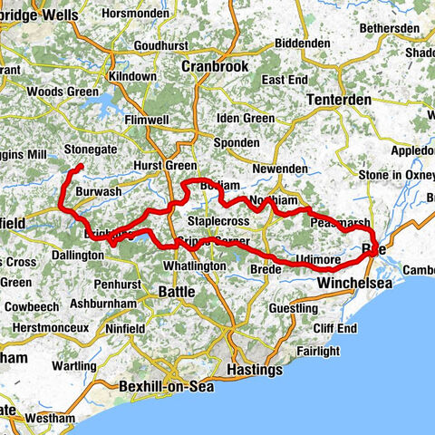 Stonegate - St Thomas a Becket - Robertsbridge Mission Room - All Saints Parish Church