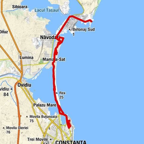 Constanța - Cherhanaua Navodari - Restaurant Delfinul - Paraclisul ”Sfântul Mare Mucenic Pantelimon”